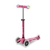 【Micro 滑板車】Mini Deluxe Magic (LED輪x手把發光) - 粉紅色