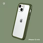犀牛盾 iPhone 13 mini(5.4吋) CrashGuard NX模組化防摔邊框殼- 軍綠