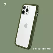 犀牛盾 iPhone 13 Pro Max(6.7吋) CrashGuard NX模組化防摔邊框殼- 軍綠