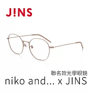 JINS x niko and...聯名眼鏡(ALMF21S196) 淡褐