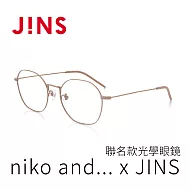 JINS x niko and...聯名眼鏡(ALMF21S196) 深棕
