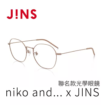 JINS x niko and...聯名眼鏡(ALMF21S196) 深棕