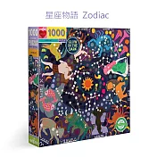 eeBoo 1000片拼圖 - 星座物語 ( Zodiac 1000 Piece Puzzle )