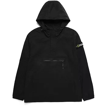 NATIONAL GEOGRAPHIC  Dimer Woven Training Jacket 男 連帽上衣 黑 105 黑