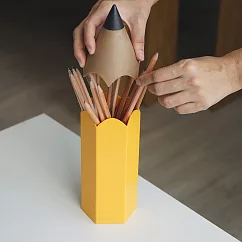 QUALY 鉛筆筆筒(黃)