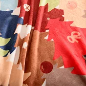 《田中保暖試驗所》高密度舒柔 法蘭絨薄毯 150x200cm 暖毯 冷氣毯 毯被 輕柔綿密(多色任選) 繽紛聖誕