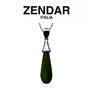 【ZENDAR】頂級北美碧玉水滴墜鍊 6x15mm (Z6005)