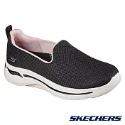 Skechers 女健走系列 GOWALK ARCH FIT - 124401BKPK運動鞋 US6.5 黑