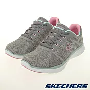 Skechers 女 運動系列 FLEX APPEAL 4.0 寬楦款 - 149570WGYMN運動鞋 US6 灰