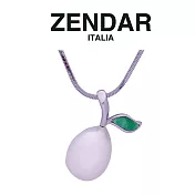 【ZENDAR】頂級淡水珍珠墜鍊 8mm (Z7007)