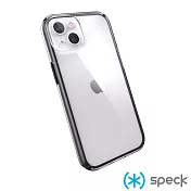 Speck iPhone 13 (6.1吋) Presidio Perfect-Clear Geo 透明防摔殼-黑框