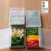【家事問屋】日本製304不鏽鋼淺型附蓋保鮮調理盒+瀝油網組(超值三件組)