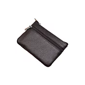 【FARESIO】歐美多功能外出零錢包(F-M02) 黑橡棕