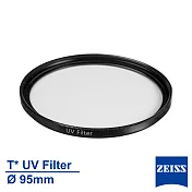 蔡司 Zeiss Filter T* UV 95mm 多層鍍膜 保護鏡 [公司貨]