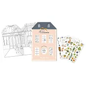 【安垛】法國 Moulin Roty 下午茶時光彩色書與貼紙 (145小張)