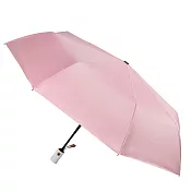 【2mm】超防曬抗UV黑膠降溫自動晴雨傘_ 粉紅