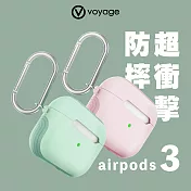 VOYAGE AirPods (第3代) 超衝擊防摔保護殼- 桔梗綠