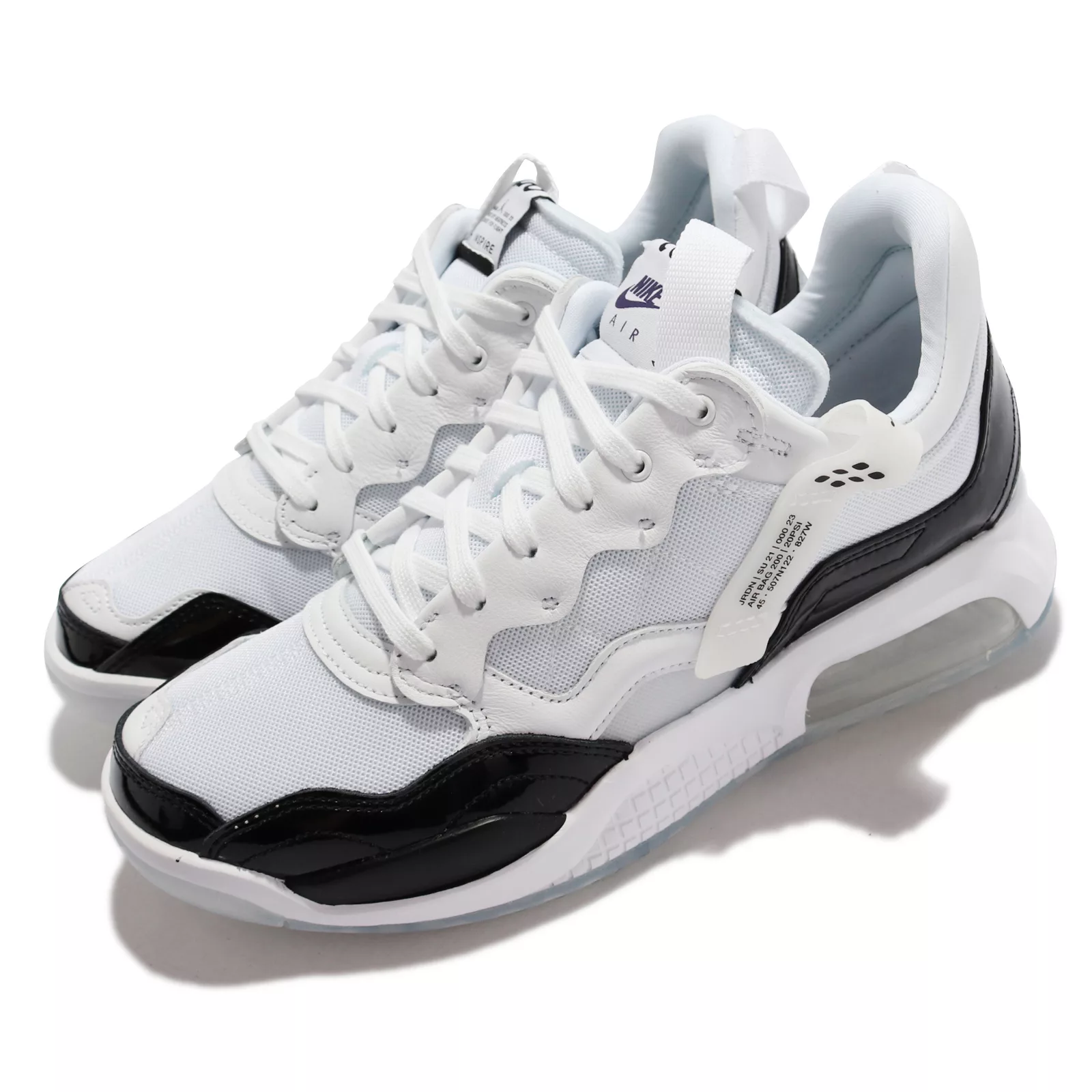 Nike 休閒鞋 Jordan MA2 喬丹 運動 男鞋 海外限定 氣墊 異材質拼接 穿搭 Concord配色 白 黑 CV8122-105 26.5cm WHITE/BLACK