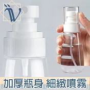 Viita 防疫清潔戶外隨身消 毒液/保濕水分裝噴霧胖瓶 透明60ml/2入