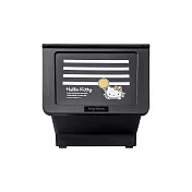 【樹德 livinbox】MHB-23H6 白條紋黑底Kitty大嘴鳥整理箱(6入)