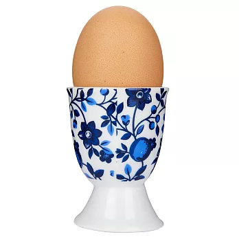 《KitchenCraft》瓷製蛋杯(青花瓷) | 雞蛋杯 蛋托 早午餐 餐具