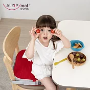 【ALZIP】韓國手工製兒童增高坐墊 - 三色 紅色