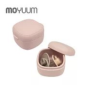 MOYUUM 韓國 辛奇奶嘴/粉色奶嘴盒組 - 米(0-6M)+粉(6M+)