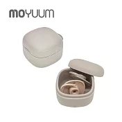 MOYUUM 韓國 辛奇奶嘴/灰色奶嘴盒組 - 灰綠(0-6M)+米(6M+)