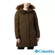 Columbia 哥倫比亞 女款- OT防水長版外套 UEK00550 M 美規 軍綠
