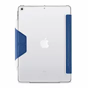 JTL / JTLEGEND 2021 iPad 9 Amos 10.2吋 相機快取多角度折疊布紋磁扣皮套(無筆槽) 海軍藍