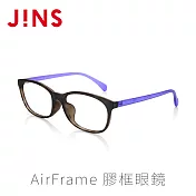 JINS AirFrame 膠框眼鏡(特ALRF16S025) 木紋棕紫
