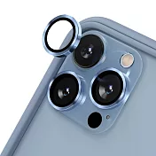 犀牛盾 iPhone 13 Pro Max 9H鏡頭玻璃保護貼 (3片/組)- 淺藍色