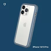 犀牛盾 iPhone 13/13 Pro通用(6.1吋) CrashGuard NX模組化防摔邊框殼- 牛仔藍