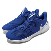 Nike 排球鞋 Hyperspeed Court 男鞋 氣墊 避震 包覆 支撐 運動訓練 藍 白 CI2964-410 26cm GAME ROYAL/WHITE