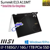【MSI】微星 Summit E13 FlipEvo A11MT-241TW 13.4吋/i7-1185G7/16G/1TB SSD/Win10Pro 翻轉觸控筆電