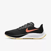 Nike Air Zoom Pegasus 37 [BQ9646-010] 男鞋 慢跑 運動 休閒 緩衝 穿搭 黑 橘 26.5cm 黑/橘