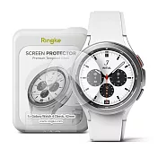 Rearth Ringke 三星 Galaxy Watch 4 (42mm) 玻璃螢幕保護貼(3+1片裝)