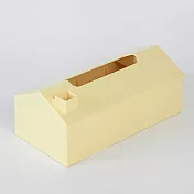 日本 Solcion MEMO衛生紙盒/黃色