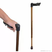 【北匠工坊】人體工學杖、十段伸縮手杖-右手