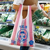 Sunny Bag x 阿泥空空-很環保紅白收納購物袋