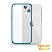 PanzerGlass iPhone 13 Pro Max ClearCase 耐衝擊抗菌玻璃防摔手機殼 藍色