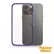 PanzerGlass iPhone 13 Pro ClearCase 耐衝擊抗菌玻璃防摔手機殼 紫色