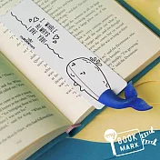 myBookmark手工書籤 徜徉閱讀的鯨魚