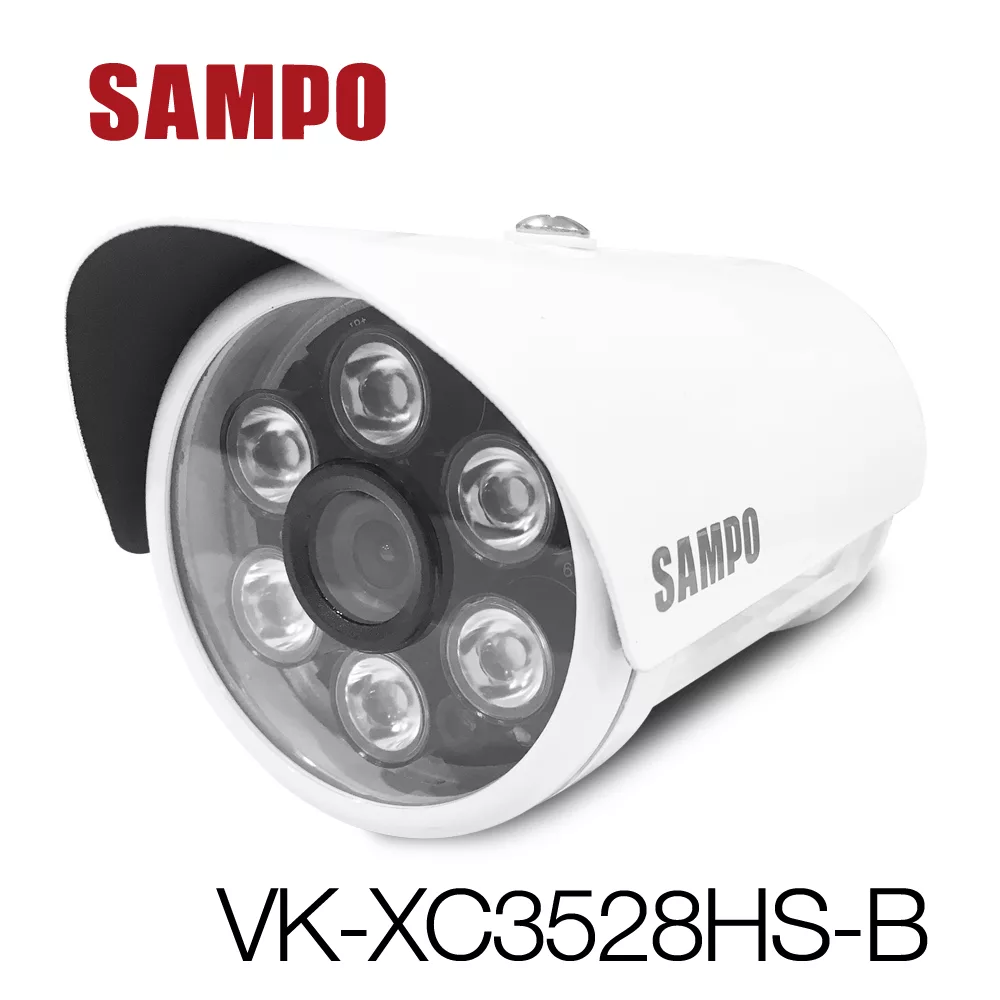 SAMPO 聲寶 6陣列式紅外線攝影機 VK-XC3528HS-B 無 4.0mm