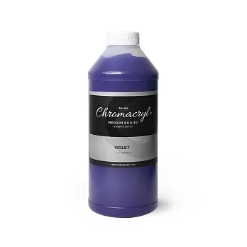 [時代中西畫材]澳洲Chroma 學生級壓克力 Chromacryl Acrylic流動畫/流體畫 紫羅蘭