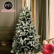 摩達客耶誕★4呎/4尺(120cm)頂級植雪擬真混合葉聖誕樹 裸樹(不含飾品不含燈)本島免運費
