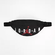 Nike Jordan Air Crossbody Bag [DQ8114-010]男女 腰包 斜背 方便 喬丹 黑 FREE 黑/白