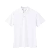 Gildan 吉爾登 P4BI00 系列 亞規抗UV機能排汗Polo衫 S 白色
