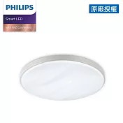 Philips 飛利浦 Smart LED WiZ 智慧照明 美妍智慧 LED吸頂燈-銀色(PW011)