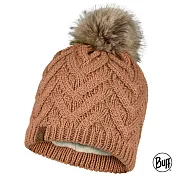 【西班牙BUFF】CARYN 針織保暖毛球帽- 瑰麗粉